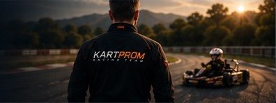KartProm instructor watching a young driver