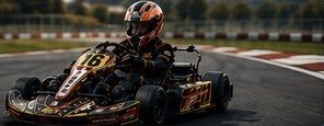 KartProm kart on track